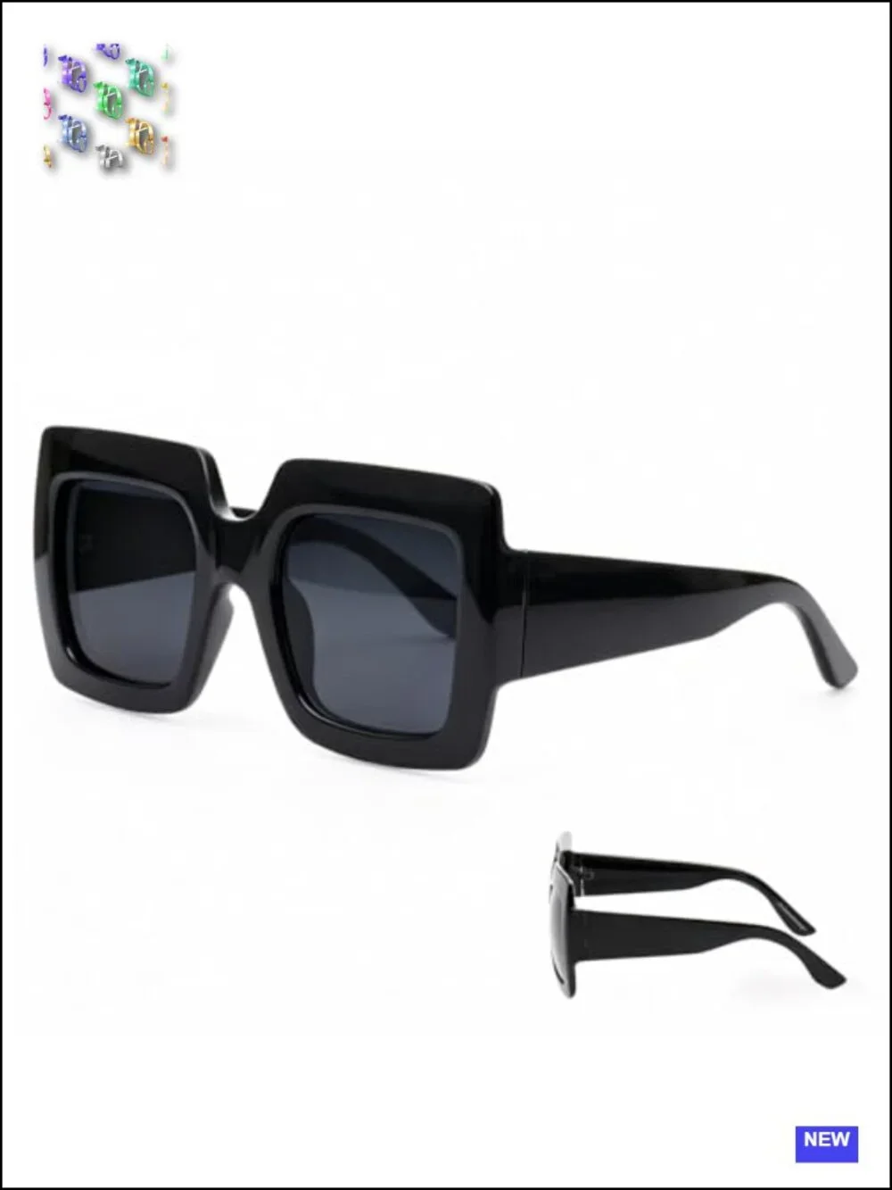 Oversized Square Sunglasses for Women Retro UV Protection Lightweight